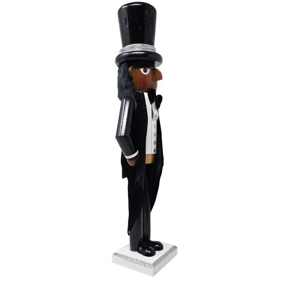 Ethnic Groom Wedding Day Anniversary 16" Christmas Nutcracker - Picture 2 of 4